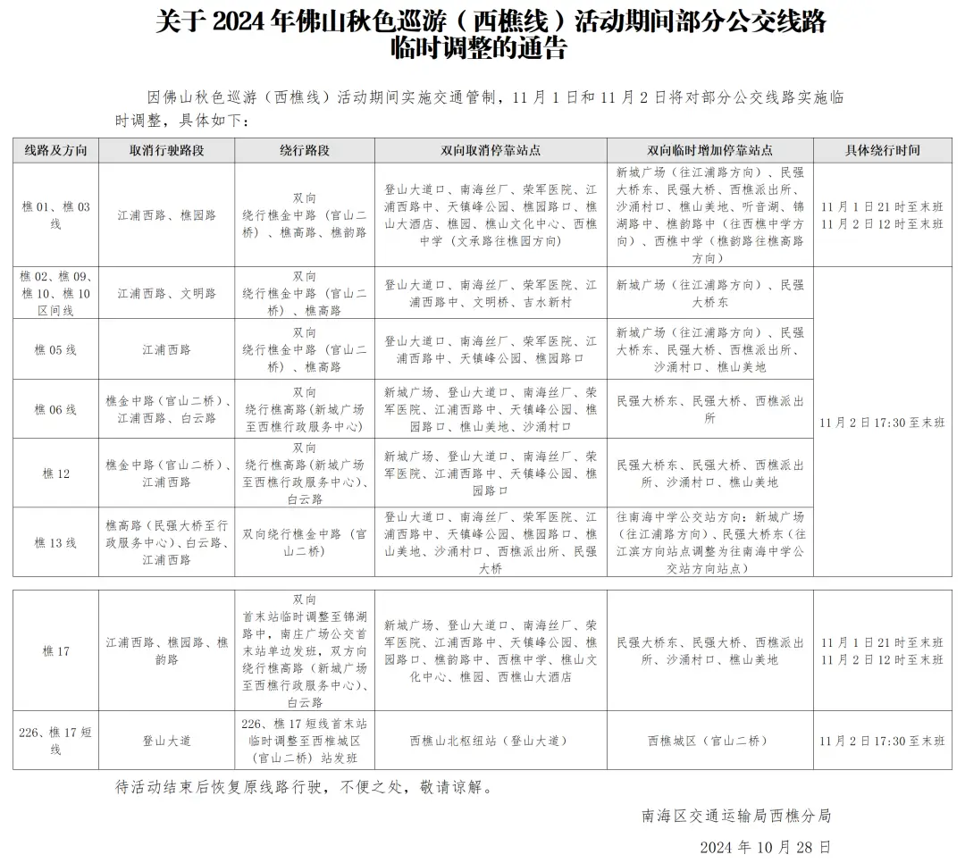 漾咖咖啡厅 2024佛山秋色巡游活动指南：交通管制、停车攻略